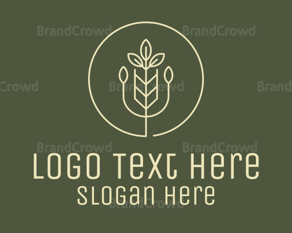 Agriculture Crop Plant Logo