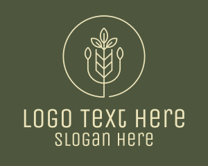 Harvest - Agriculture Crop Plant logo design