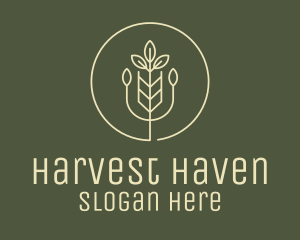 Crop - Agriculture Crop Plant logo design