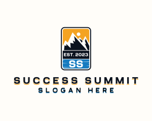 Mountain Summit Trekking logo design