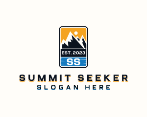 Mountain Summit Trekking logo design