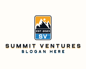 Mountain Summit Trekking logo design