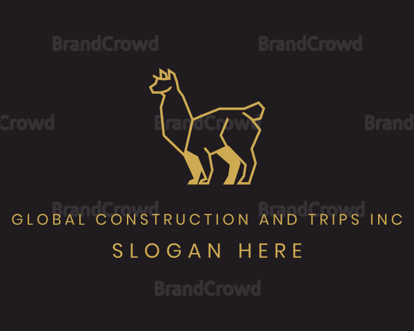 Wild Gold Alpaca Logo