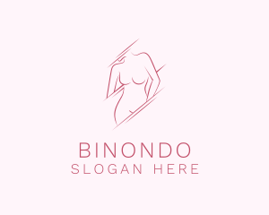 Naked Woman Body Logo