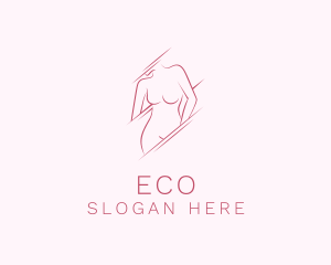 Naked Woman Body Logo