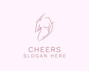 Naked Woman Body Logo