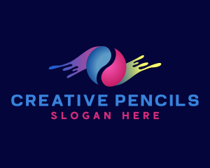 Splash Paint Renovation logo design