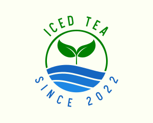 Herbal Tea Leaf logo design