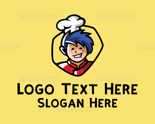 Asian Restaurant Chef Logo