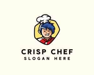 Asian Restaurant Chef logo design