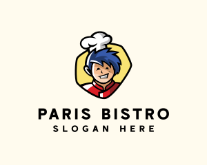 Asian Restaurant Chef logo design