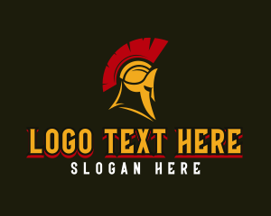 Spartan Knight Helmet Logo