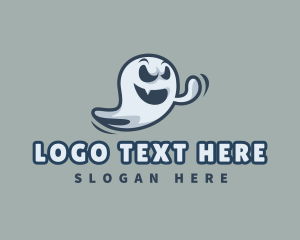 Scary - Spooky Soul Ghost logo design