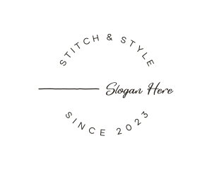 Minimalist Styling Clothing  logo design