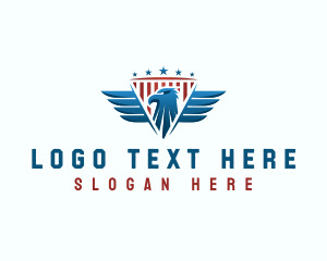 Military - Air Force Eagle logo design
