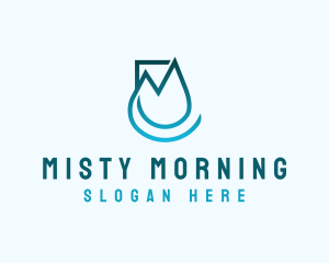 Startup Business Droplet logo design