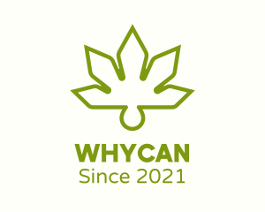Marijuana Dispensary - Hemp Leaf Oil logo design