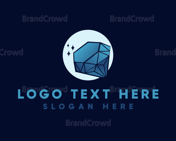 Sparkling Elegant Diamond Logo