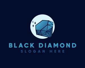 Sparkling Elegant Diamond logo design