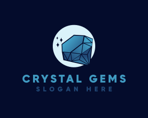 Sparkling Elegant Diamond logo design