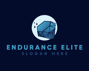 Sparkling Elegant Diamond logo design