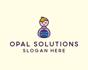 Global Child Care logo design