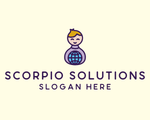 Global Child Care logo design