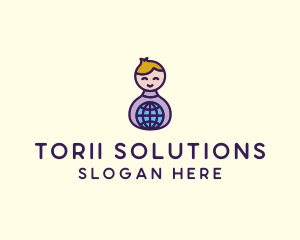 Global Child Care logo design