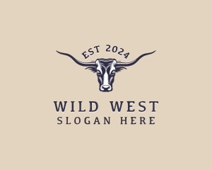 Bull Rodeo Western logo design