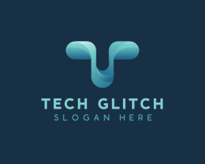 Generic Tech Letter T logo design