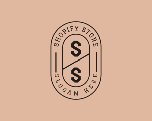 Hipster Company Brand logo design