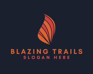 Blazing Hot Fire logo design