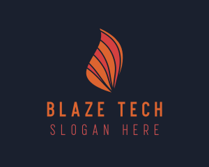 Blazing Hot Fire logo design