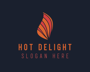 Blazing Hot Fire logo design