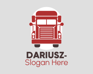 Red Trucking Company  Logo