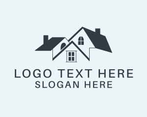 House Roof Builder Logo