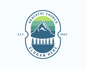 Summit - Adventure Mountain Hiking logo design