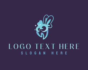 Magic - Dental Tooth Fairy logo design