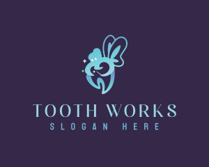 Dental Tooth Fairy logo design