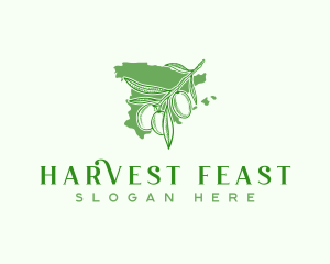 Olive Fruit Farm logo design