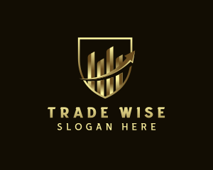 Trader - Finance Analytics Trader logo design