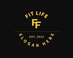 Fitness Sport Gym logo design