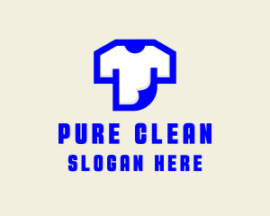 Clean Shirt Laundry logo design