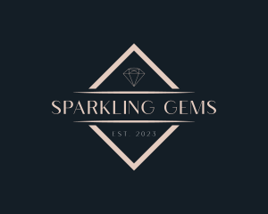 Diamond Gem Jewelry logo design