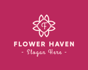 Organic Flower Decoration  logo design