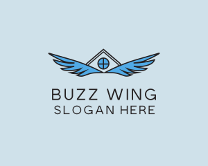 Residential Housing Wings  logo design