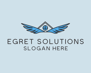 Residential Home Wings  logo design