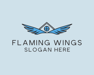 Wings - Residential Housing Wings logo design