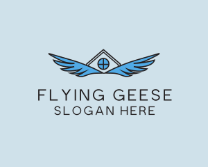 Residential Home Wings  logo design