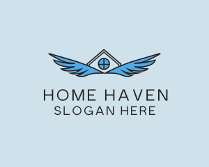 Residential - Residential Housing Wings logo design